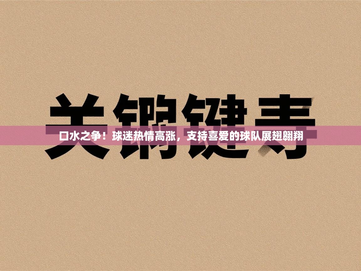 口水之争！球迷热情高涨，支持喜爱的球队展翅翱翔  第1张